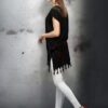 Bluz(Desen-8318) Taş Baskı Pamuk - Görsel 2