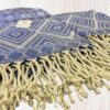 Peştemal-Peşkir 2'li Takım(Mavi) Kilim Serisi Pamuk - Görsel 3