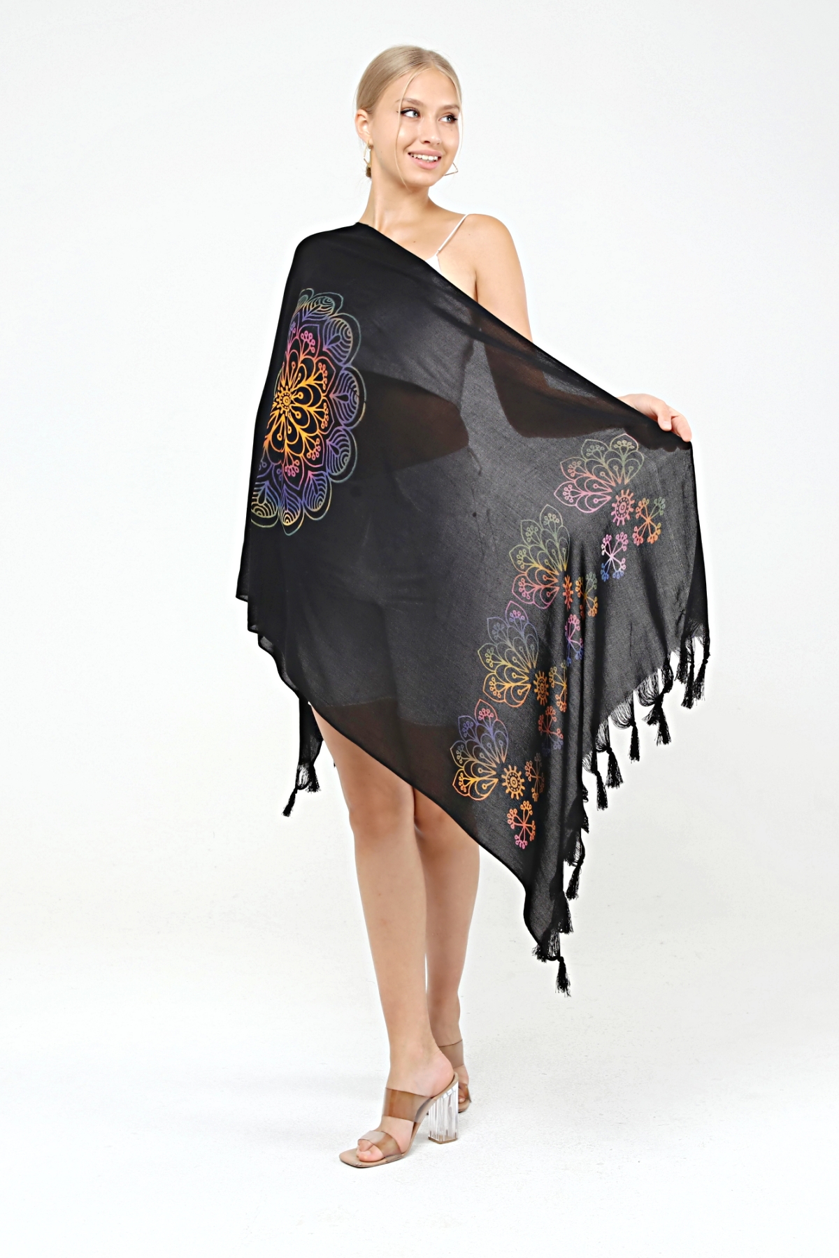 Şal (Desen-80) Taş Baskı - Görsel 3
