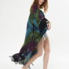 Kimono/Kaftan(Desen-82) Taş Baskı Pamuk - Görsel 4