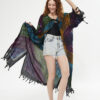 Kimono/Kaftan(Desen-82) Taş Baskı Pamuk - Görsel 7