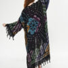 Kimono/Kaftan(Desen-66) Taş Baskı Pamuk - Görsel 10