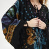 Kimono/Kaftan(Desen-66) Taş Baskı Pamuk - Görsel 13