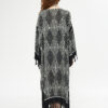 Kimono/Kaftan(Desen-44) Taş Baskı Pamuk - Görsel 10