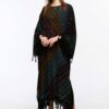 Önü KAPALI Kimono(Desen-124) Taş Baskı Pamuk - Görsel 3