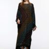 Önü KAPALI Kimono(Desen-124) Taş Baskı Pamuk - Görsel 5