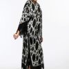 Kimono/Kaftan(Desen-11) Taş Baskı Pamuk - Görsel 9