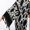 Kimono/Kaftan(Desen-11) Taş Baskı Pamuk - Görsel 11