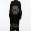 Önü KAPALI Kimono(Desen-128) Taş Baskı Pamuk - Görsel 9