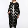 Kimono/Kaftan(Desen-72) Taş Baskı Pamuk - Görsel 3