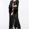 Kimono/Kaftan(Desen-72) Taş Baskı Pamuk - Görsel 4
