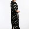 Kimono/Kaftan(Desen-72) Taş Baskı Pamuk - Görsel 6