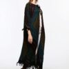 Kimono/Kaftan(Desen-70) Taş Baskı Pamuk - Görsel 8