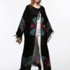 Kimono/Kaftan(Desen-80) Taş Baskı Pamuk - Görsel 7
