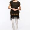Bluz(Desen-8314) Taş Baskı Pamuk - Görsel 3