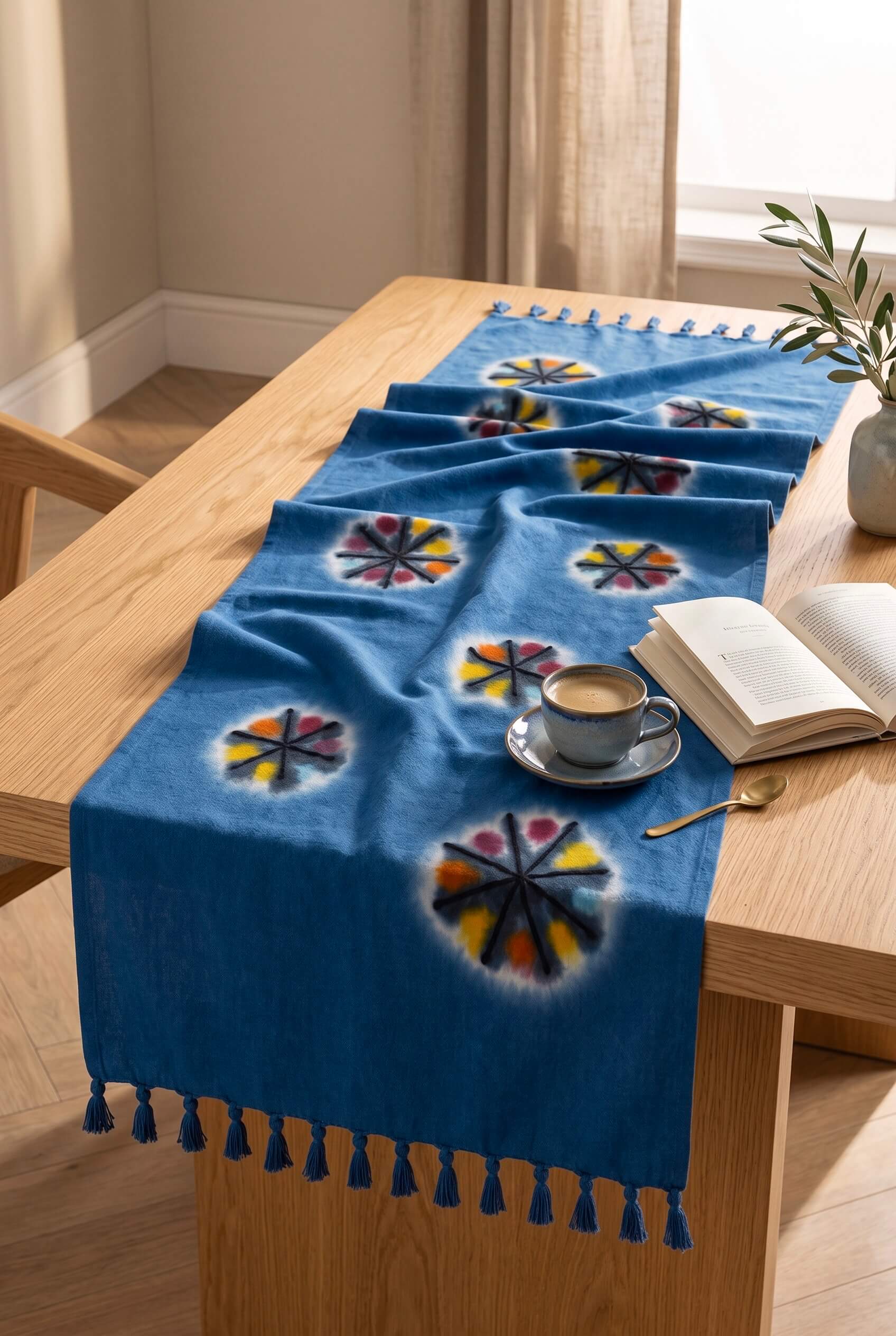 Batik Şal(Desen-92) Taş Baskı - Görsel 4